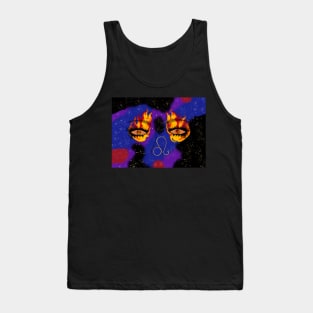 Leo the fire sign Tank Top
